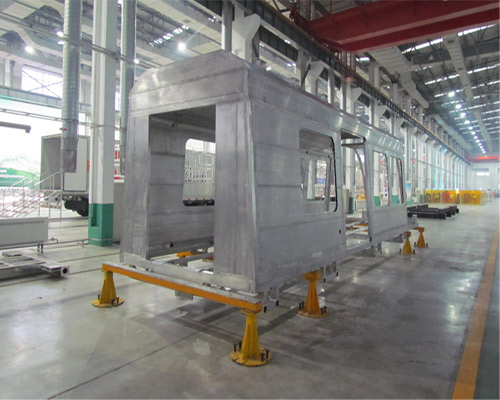 7005 Profil de conduite de barre d’aluminium pour les véhicules ferroviaires